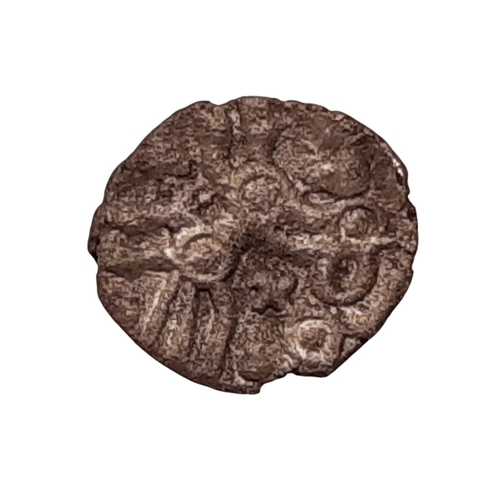 5 - Celtic. Dobunni. AR Unit, 1st century BC. Obv: Celtisized head right. Rev: Horse left. (1 coin)