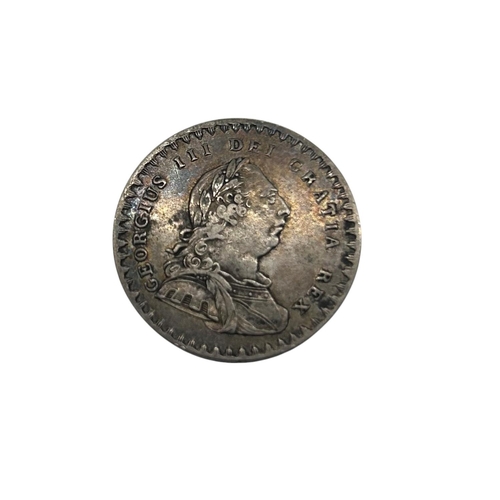 58 - George III, 1760-1820. A silver eighteen pence (1 shilling & 6d) bank token coin, 1811, 7.4g.