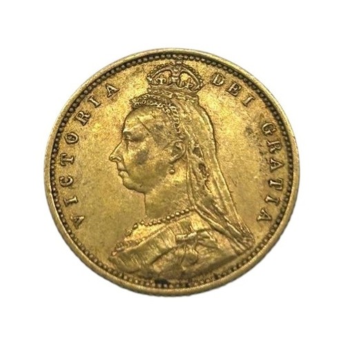 92 - Victoria, 1837-1901. 1892 Half gold Sovereign (1 coin)