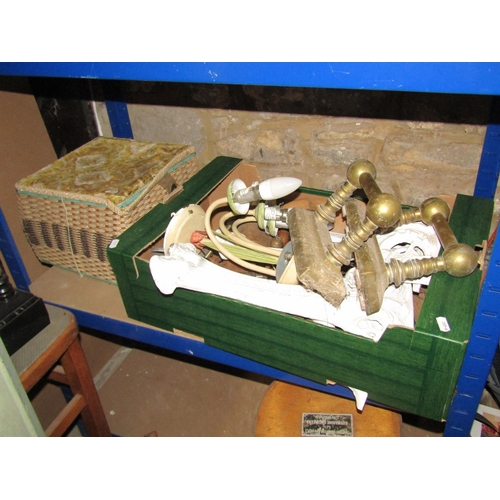 1052 - A large miscellaneous collection to include decorative gilt letters, cast iron door stops, tavern ta... 