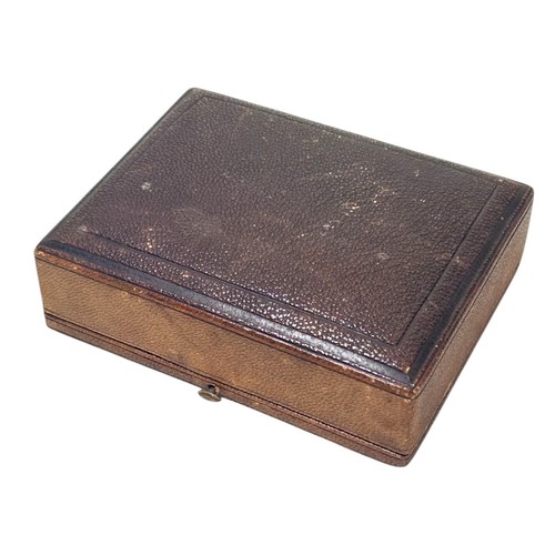 2 - A fine cased 19th century Italian Grand Tour polished granite box, the hinged cover inset with a fin... 