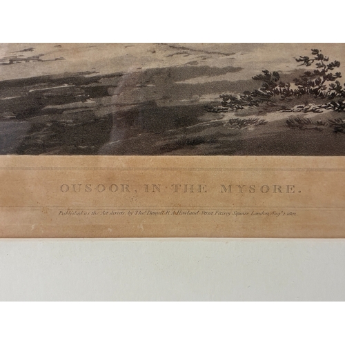 183 - Thomas Daniell (1749-1840) and William Daniell (1769-1837) - Two Views of India: 'Verapadroog, in th... 