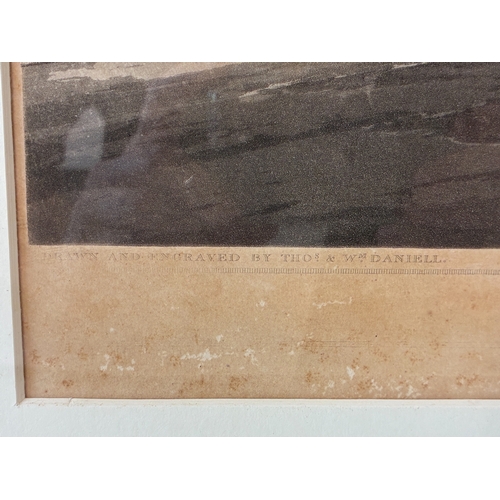 183 - Thomas Daniell (1749-1840) and William Daniell (1769-1837) - Two Views of India: 'Verapadroog, in th... 