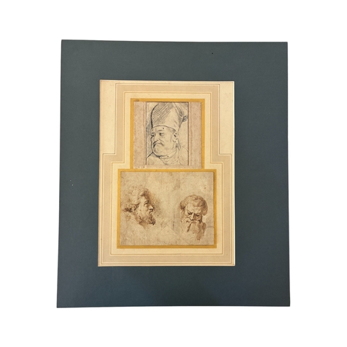 178 - Studio of Peter Paul Rubens (1577-1640), Attributed to Sir Anthony van Dyck (1599-1641) - A head of ... 