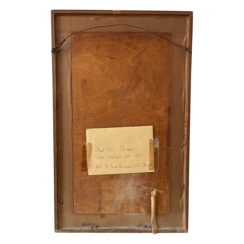 185 - Attributed to John Constable R.A. (1776-1837) - Three Cloud Studies, oil on paper, with The Fine Art... 