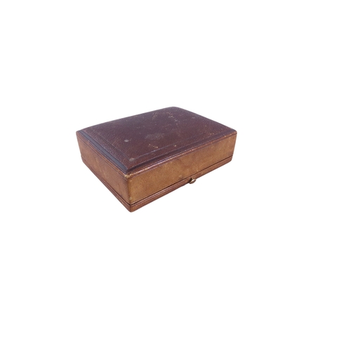 2 - A fine cased 19th century Italian Grand Tour polished granite box, the hinged cover inset with a fin... 