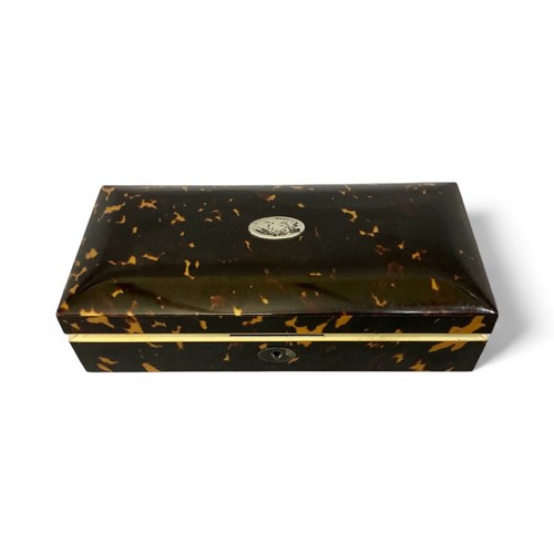 1 - A good Victorian cased set of seven straight or ‘cut throat’ razors, the hinged tortoiseshell case o... 
