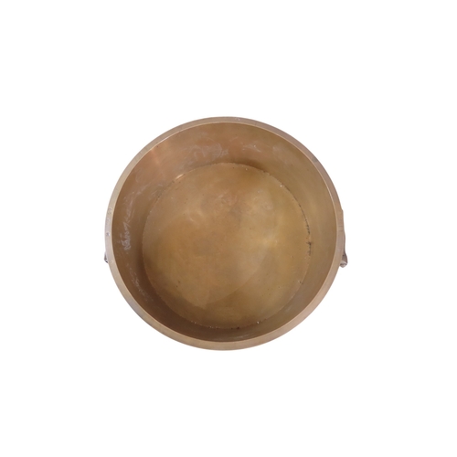 33 - A scarce and impressive William IV Imperial twin-handled bushel capacity measure, Lancaster, Dated 1... 