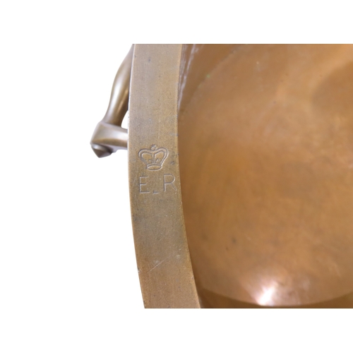 33 - A scarce and impressive William IV Imperial twin-handled bushel capacity measure, Lancaster, Dated 1... 