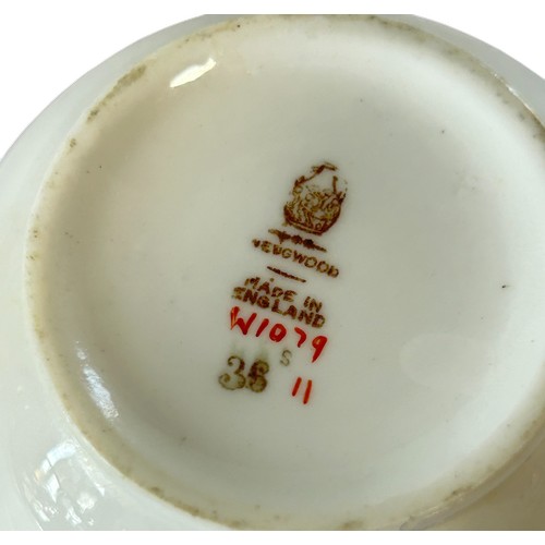 30 - Wedgwood Florentine pattern tea ware comprising: ten cups and saucers, twelve tea plates, two sandwi... 