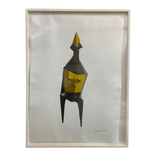 2332 - Lynn Russell Chadwick RA (1914-2003) - 'Standing Electra' (1962), artist's proof lithograph in colou... 