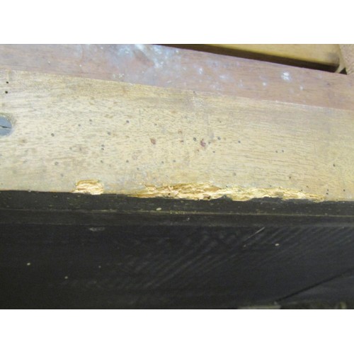 1523 - A fine quality Cotswold school fitted wardrobe in pale English walnut, the panelled frame enclosed b... 