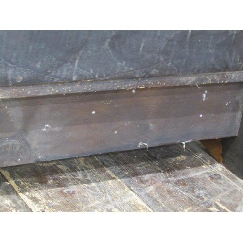 1523 - A fine quality Cotswold school fitted wardrobe in pale English walnut, the panelled frame enclosed b... 