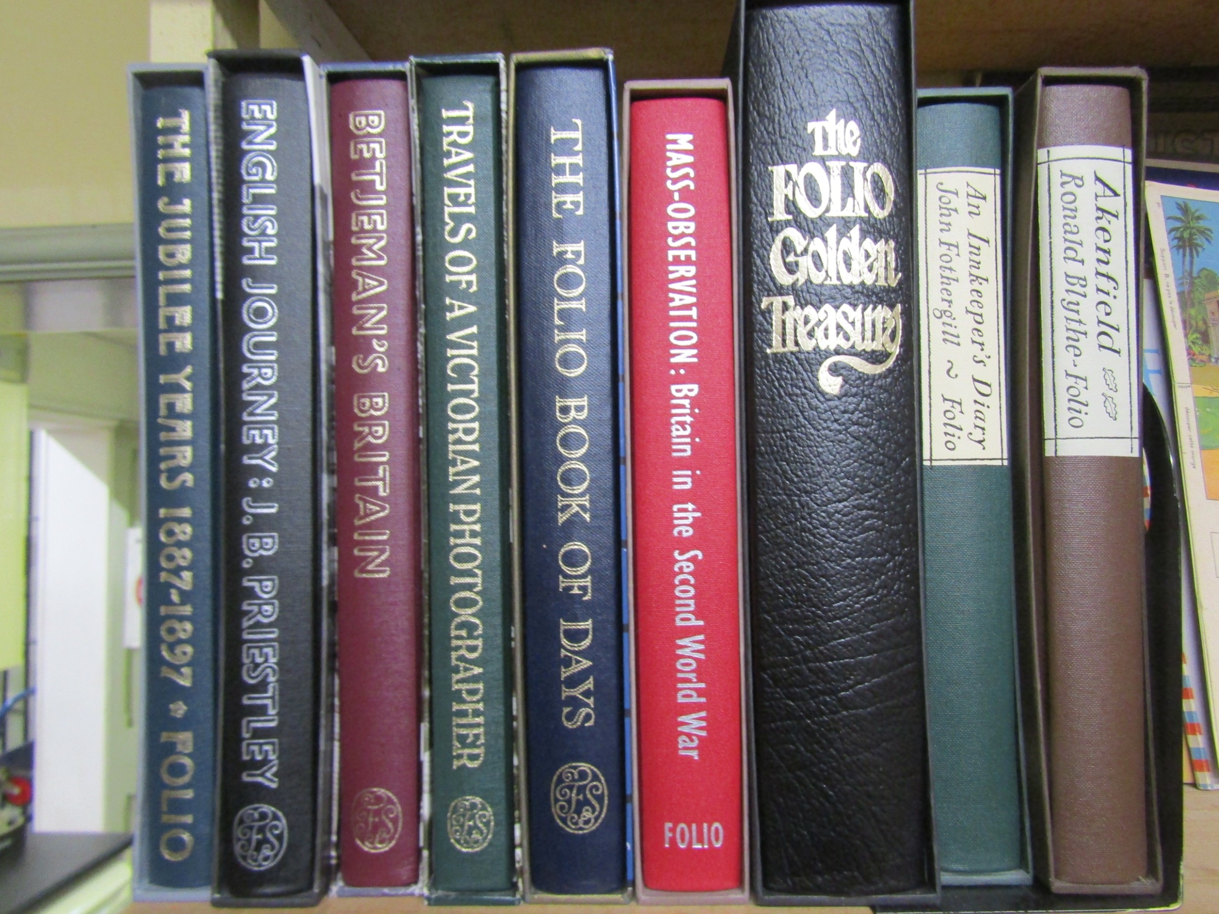 Folio Society - Recent History, history, folio, golden treasury, etc (9 ...
