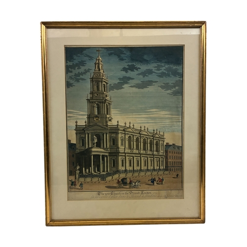 David Lockley (18th century) - 'The new Church in the Strand, London ...