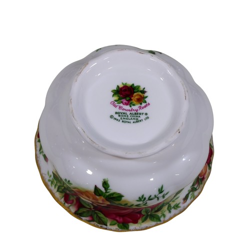 18 - A collection of Royal Albert Old Country Rose pattern tea ware, comprising: twelve cups (two shapes)... 