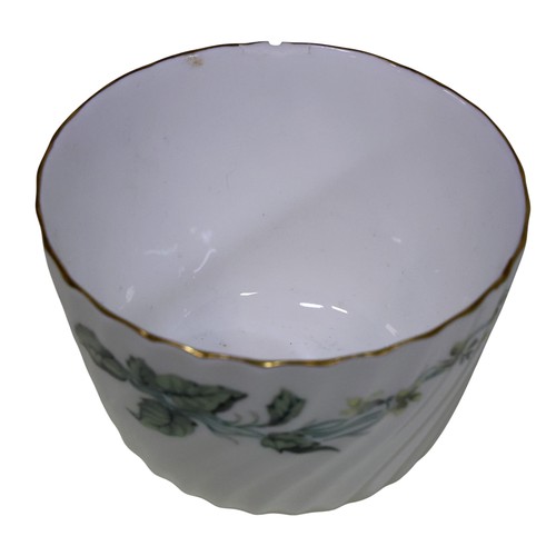 32 - Crown Staffordshire cream and gilt tea ware, further similar pieces marked Shelley, together a Minto... 
