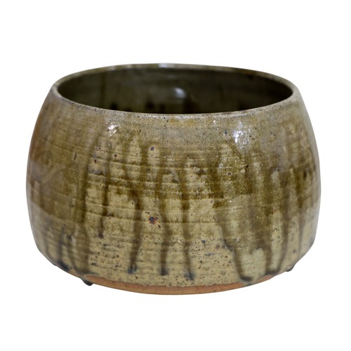 34 - A mixed collection of Studio wares, together with a Wedgwood embossed Queens ware fluted vase, Wedgw... 