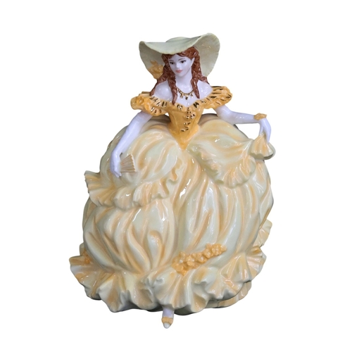 254 - A Coalport limited edition figure 'Georgiana' modelled by Jack Glynn