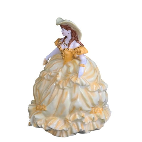 254 - A Coalport limited edition figure 'Georgiana' modelled by Jack Glynn