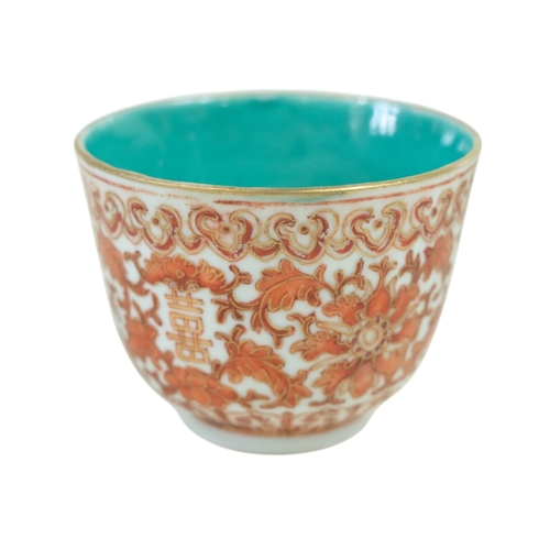 172 - A small collection of Chinese bowls with character, dragon, blossom and other decoration  - 16cm dia... 