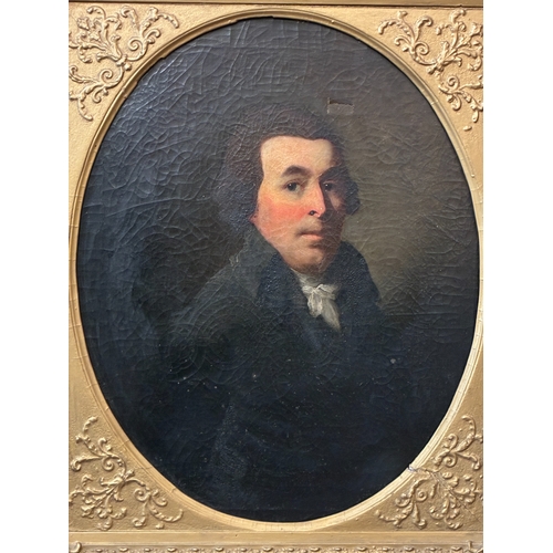 19 - Matthew William Peters (1741/42-1814) - Portrait of John Bordman, aged 50 (1795), oil on canvas, bea... 