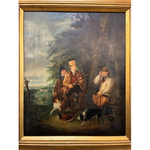 27 - After William Kidd (Scottish, c.1790-1863) - A narrative diptych 'The Poacher's Snare' and 'The Poac... 
