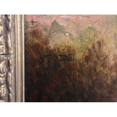 28 - Samuel Spode (Welsh, 1798-1858) - Three galloping horses, with a dog running alongside, oil on canva... 