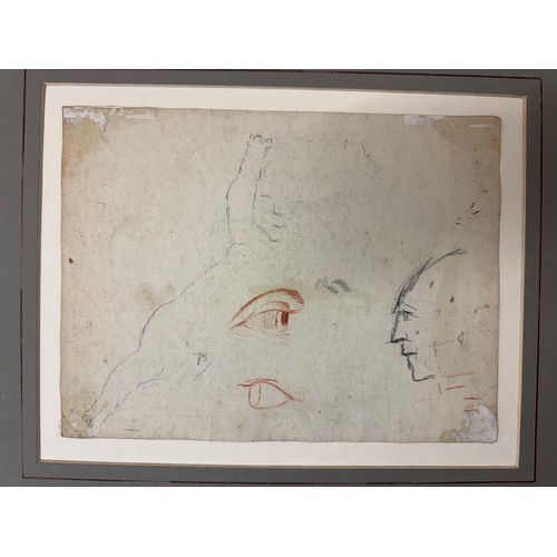 8 - Northern European School, c.18th Century - Trees within a landscape, ink and wash on laid paper, pos... 