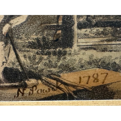 22 - Nicholas Pocock OWS (1741-1821) - Two aquatints: 'A View of the Glass Works' and 'A View of Bristol ... 