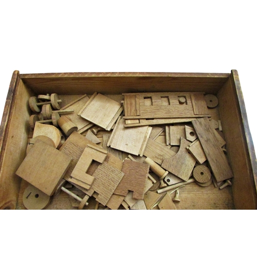 703 - How to build an Express train - in pine box with timber components and instructions