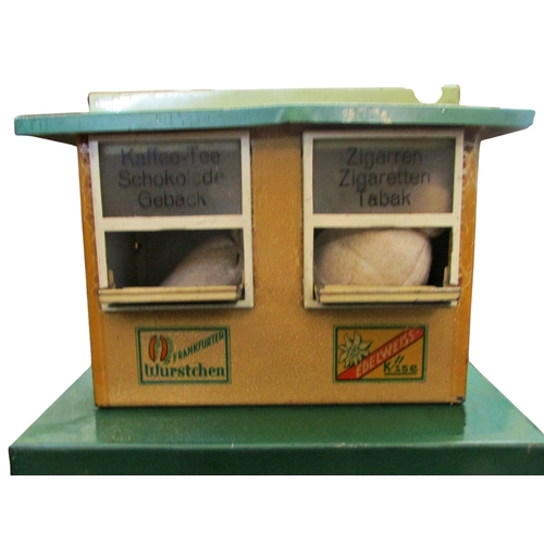 706 - A good collection of pre and post war German toy train effects by Marklin & Bing including two elect... 