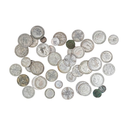 732 - A collection of English silver coinage post 1920, pre 1947 450gms