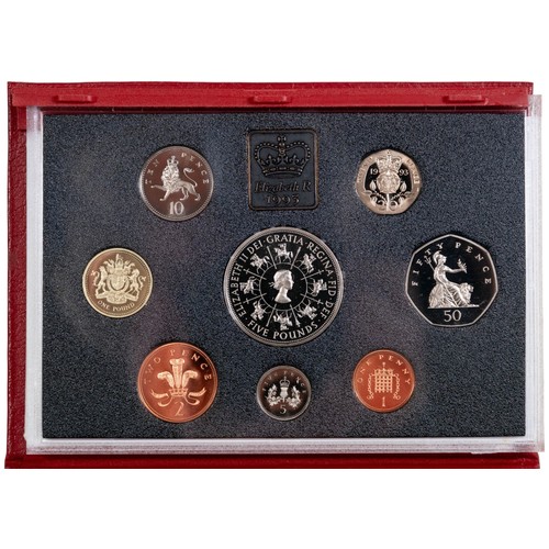 721 - 8 X Royal Mint Annual Proof sets 1985,1986,1988,1991,1993,1997,1999 & 2012