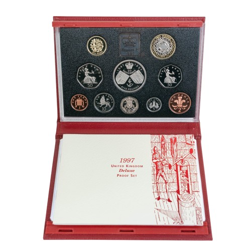 721 - 8 X Royal Mint Annual Proof sets 1985,1986,1988,1991,1993,1997,1999 & 2012
