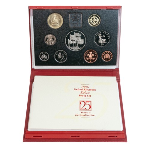 722 - 8 x Royal Mint Annual Proof Sets, 1983, 1984,1994,1996,1997,1998,1999 & 2012