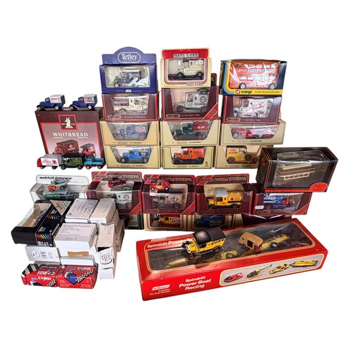 694 - Collection of boxed model cars by Lledo, Corgi, Matchbox, etc, 50 approx