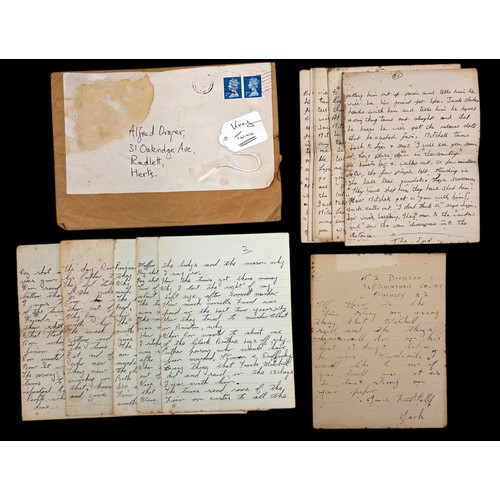 114 - Kray Twins Interest: Dickson, John - ‘’Scotch Jack”, (1930-2014). An autograph manuscript account of... 