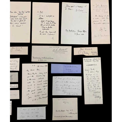 The following collection (lots 115 - 150 inclusively) of clipped ...