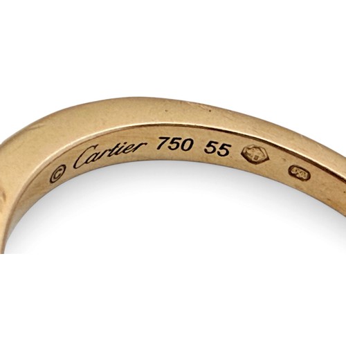 A Cartier Inde Mystérieuse ring, set with a checkboard cushion-cut ...