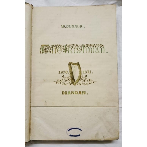 27 - Index To The Thirteenth Volume of The Irishman 1870-71 - W Cusack, Drangan