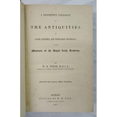 44 - W.R. Wilde 'Catalogue of Royal Irish Academy' (1857)