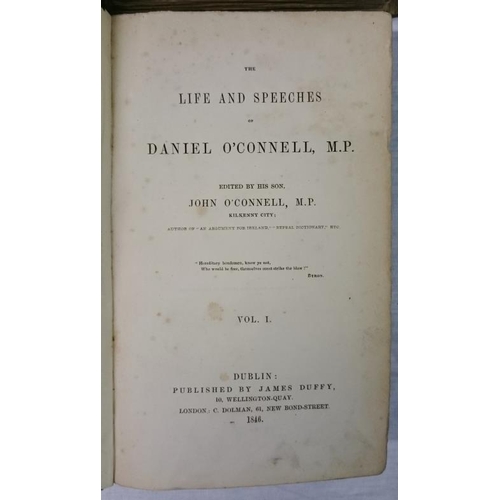 45 - J.S. Armstrong 'Report of Proceedings Regina v Daniel O'Connell (1844);  Life and Speeches of Daniel... 