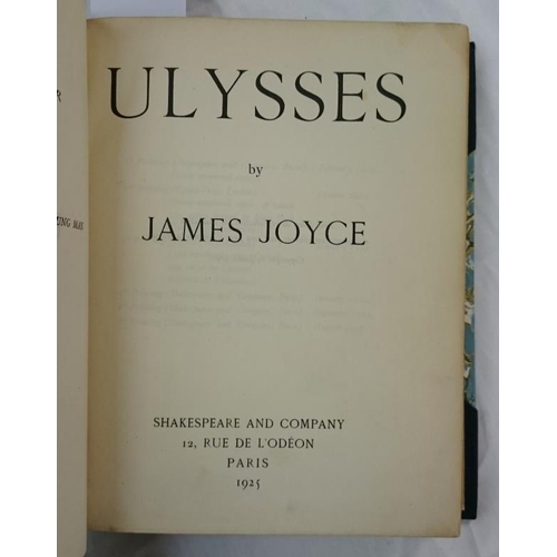 56 - James Joyce 'Ulysses' (Paris 1925) - Fine Binding