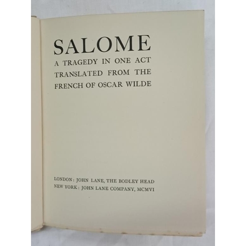 62 - Oscar Wilde 'Salome' (1906) - 1st Edition
