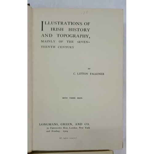 66 - C. Falkiner 'Irish History & Topography' (1904) - Maps;  and W. Glover 'Registration of Ownership of... 