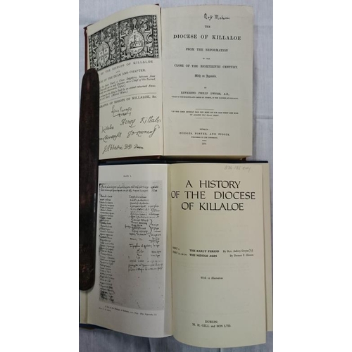 74 - Rev. P. Dwyer 'The Diocese of Killaloe' (1878) - 1st Edition;  and Dermot Gleeson 'A History of the ... 