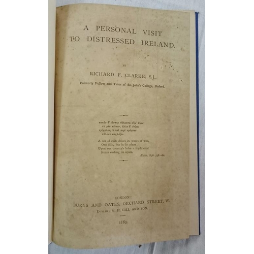78 - Rev. J. Clarke 'A Personal Visit to Distressed Ireland' (1883)