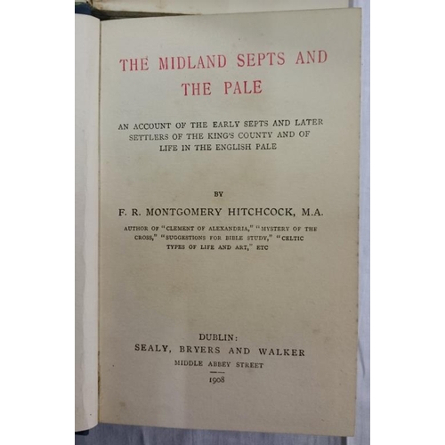 79 - Con O'Leary 'A Wayfarer in Ireland' (1935);  and  F. M. Hitchcock 'The Midland Septs' (1908) (2)