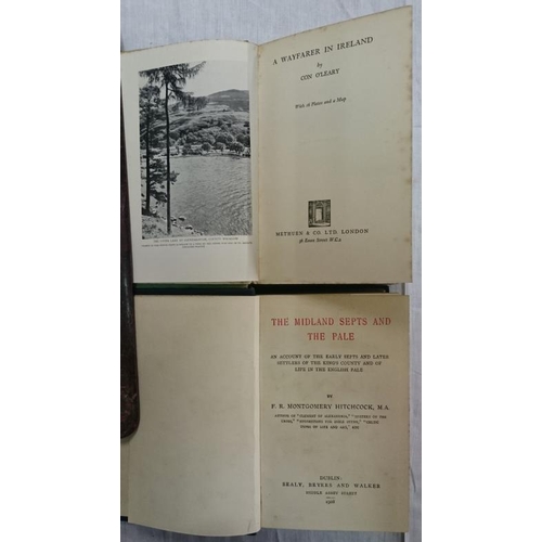 79 - Con O'Leary 'A Wayfarer in Ireland' (1935);  and  F. M. Hitchcock 'The Midland Septs' (1908) (2)